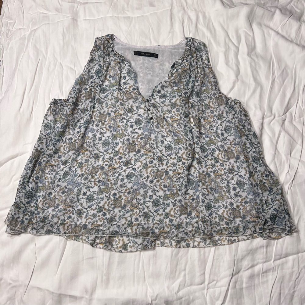 Zara Sleeveless Blouse